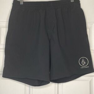 Volcom Black Board Shorts Size Small